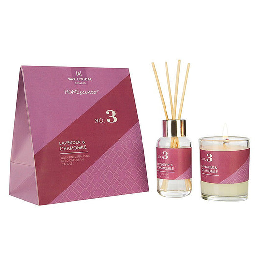 No.3 Lavender & Chamomile Candle & Diffuser Giftset
