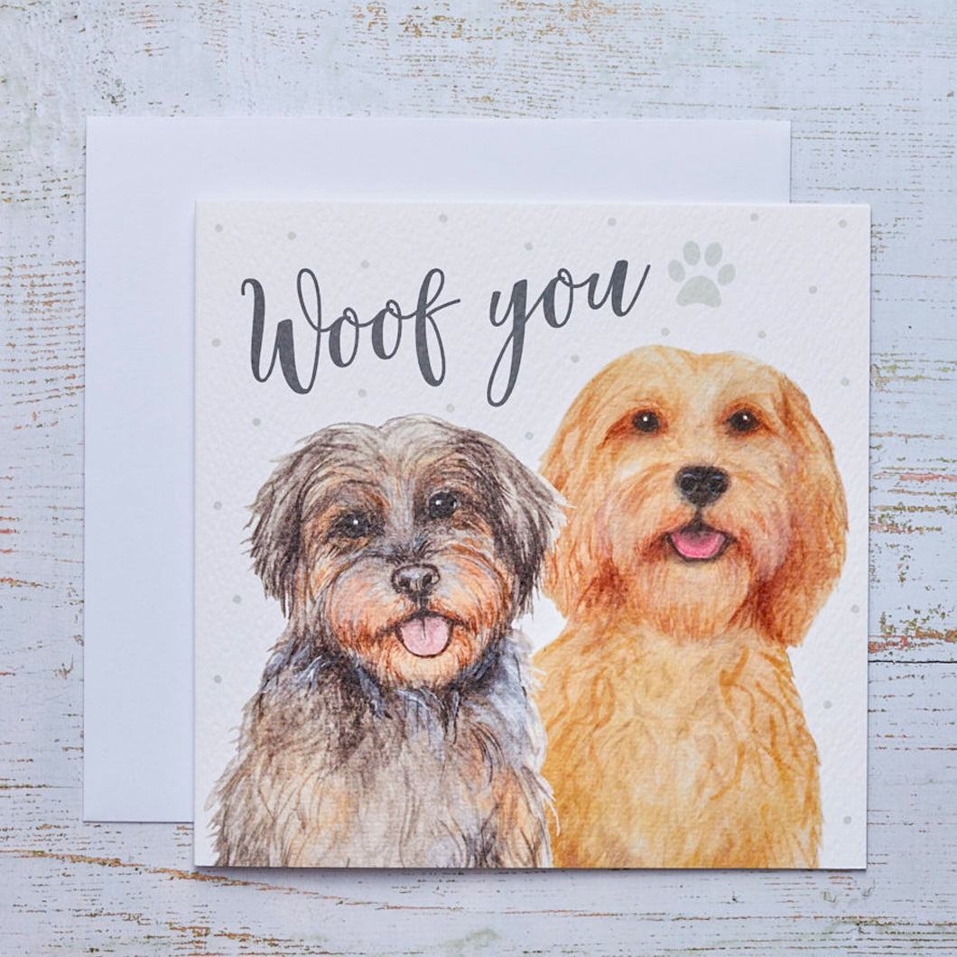 Woof You Card