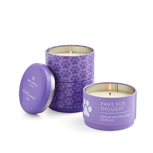 Paws for Thought Stacking Tin Candles Set