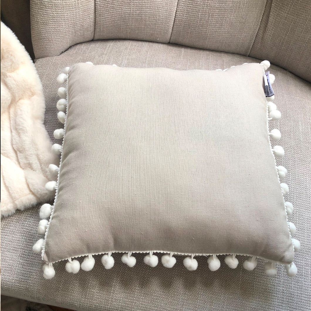 Be our 2025 guest cushion