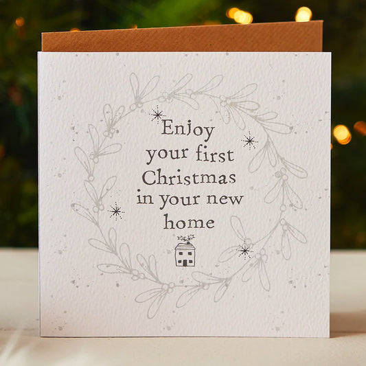 First Christmas New Home Card