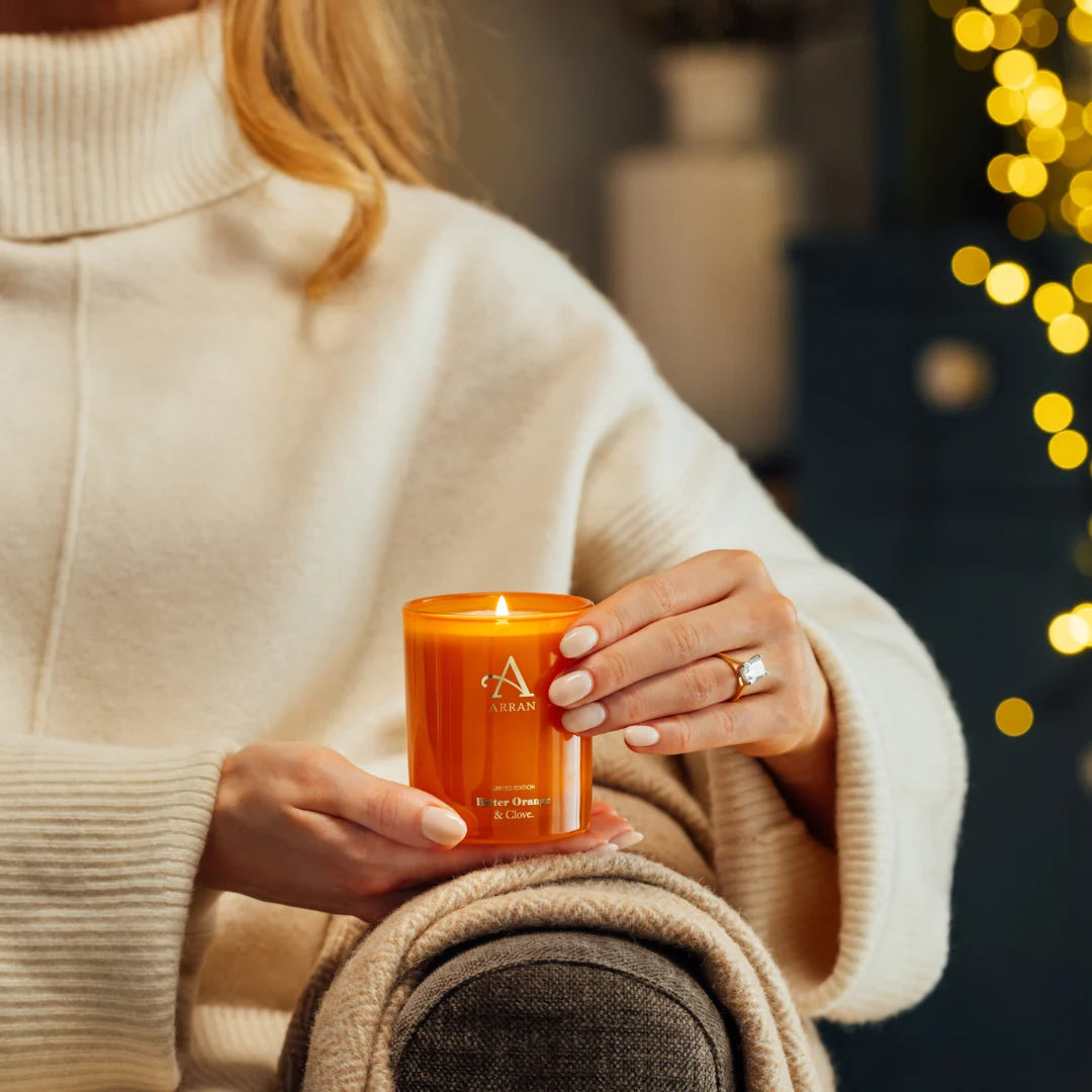 Bitter Orange & Clove Boxed Candle | Seasonal Exclusive | ARRAN Sense of Scotland