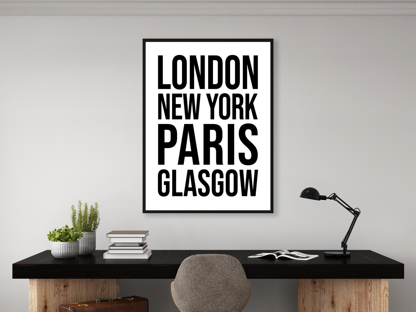 Glasgow Bold Print