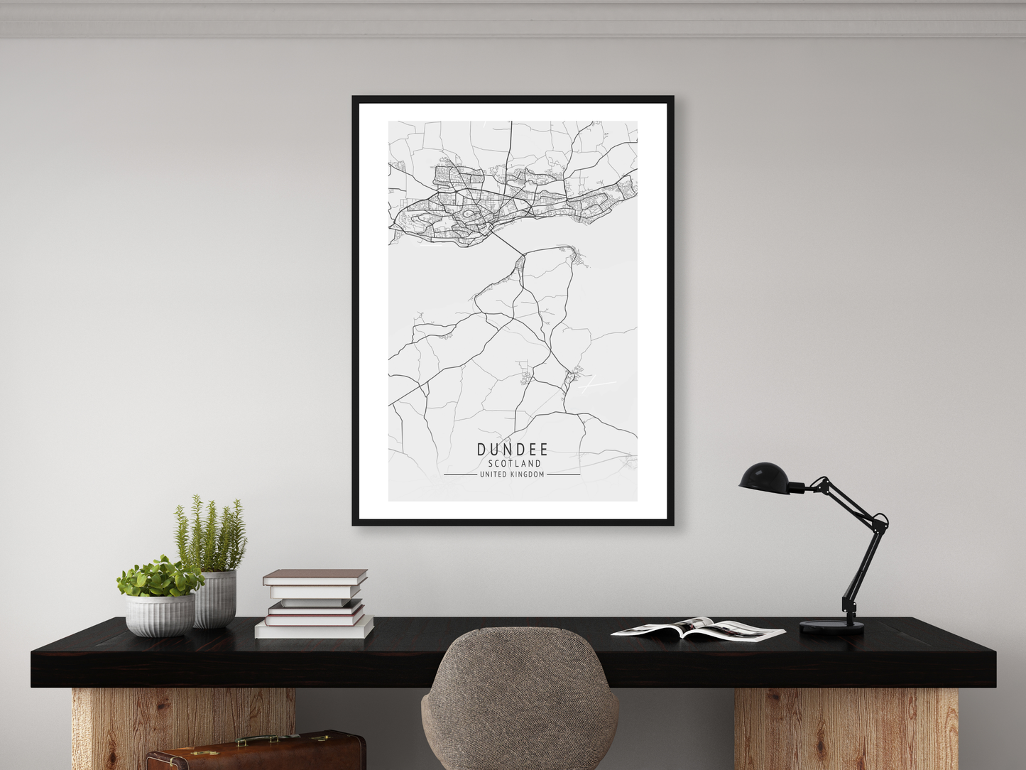 Dundee Map Print