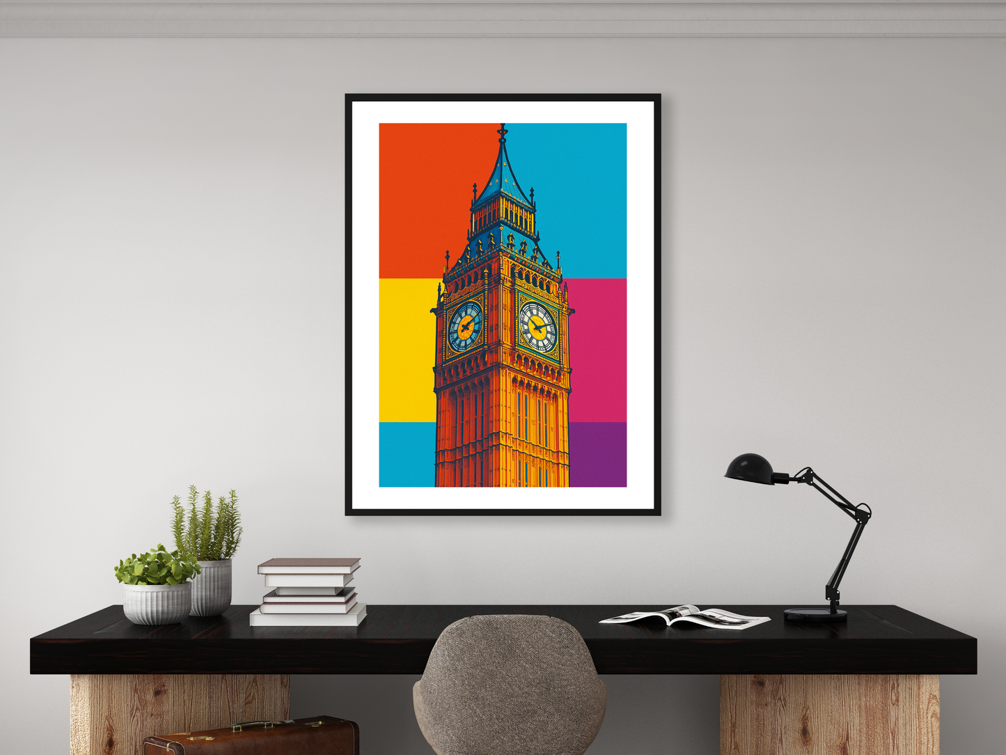 Big Ben Pop Art