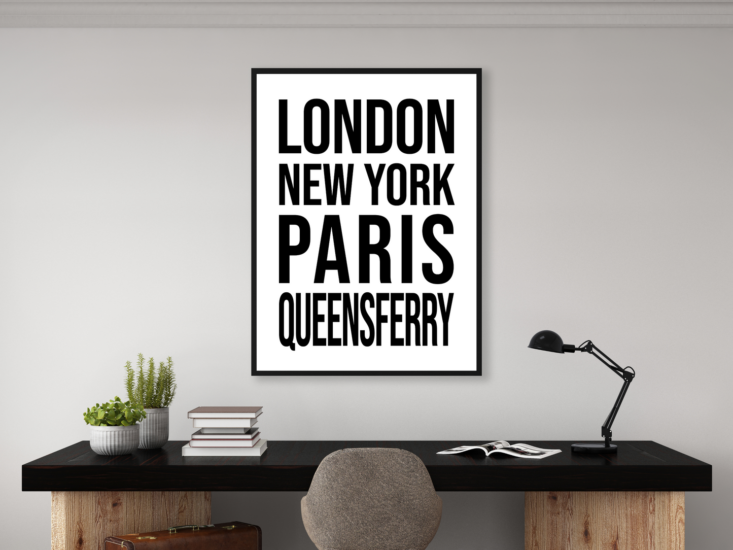 Queensferry Bold Print