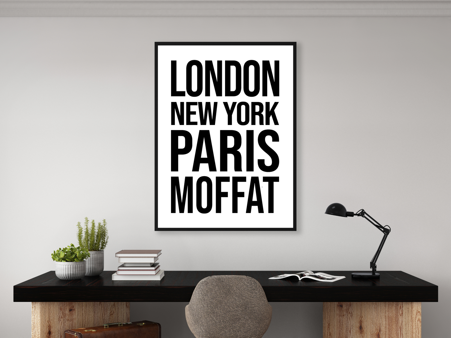 Moffat Bold Print