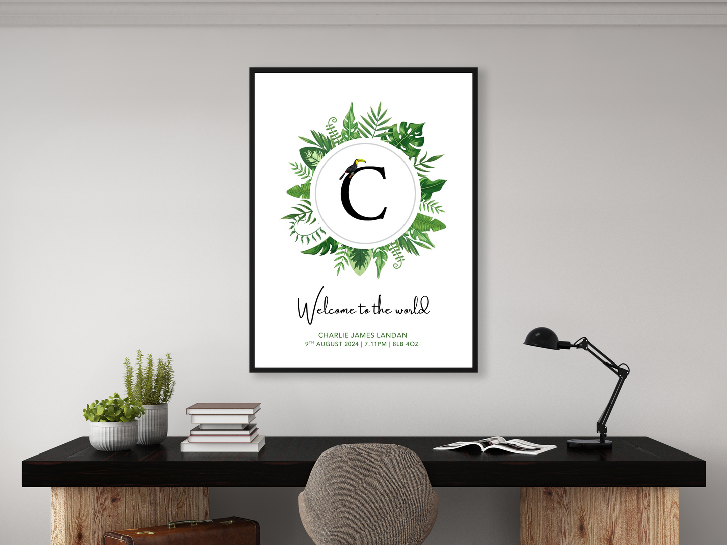 Newborn Jungle Personalised