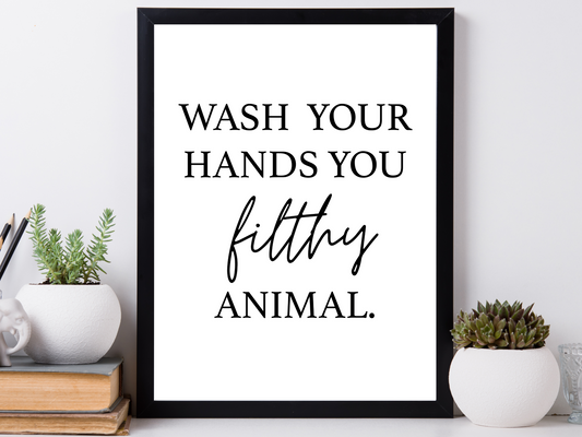 WASH YOUR HANDS