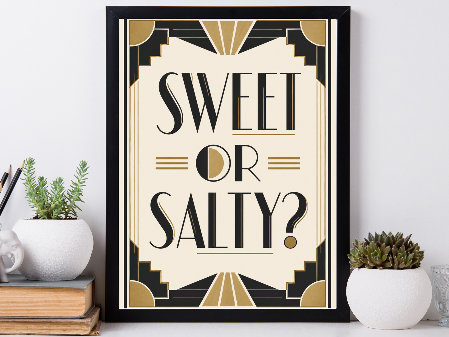 Sweet Or Salty? | Art Deco
