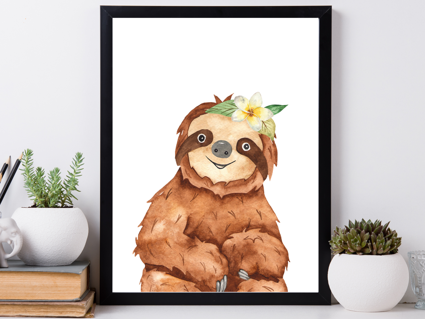 Watercolour Sloth