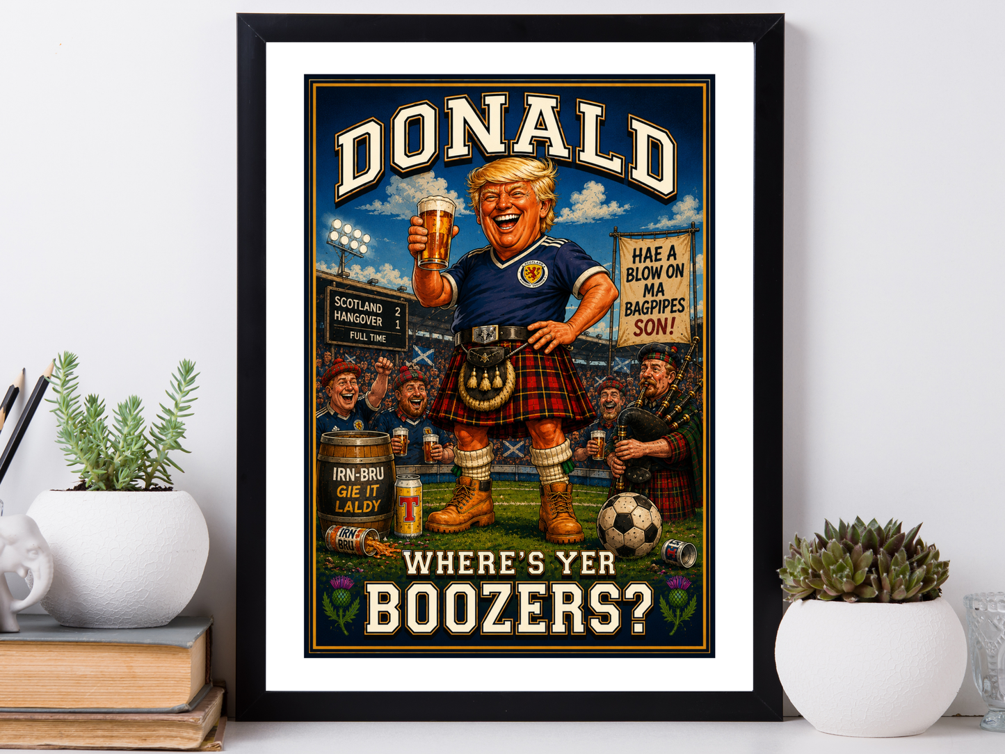 Donald Where's Yer Boozers? | Scotland Football