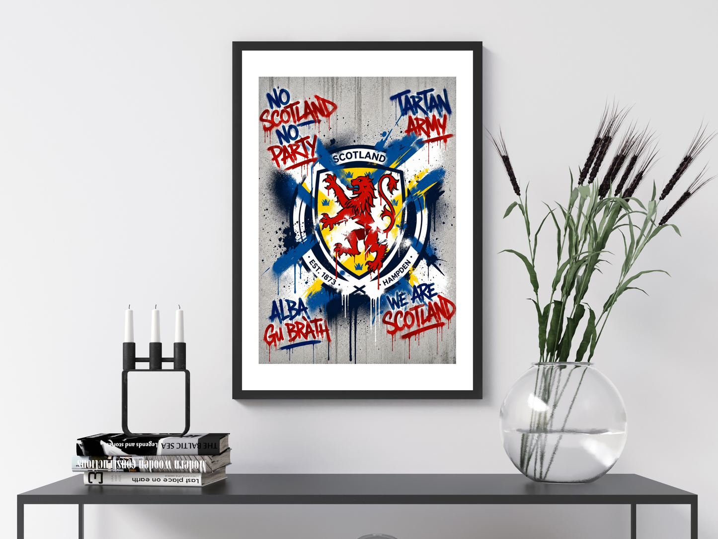 Scotland Football Crest - Graffiti | Scotland Football