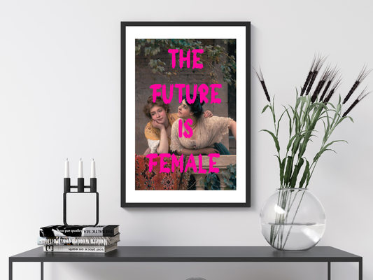 The Future Is Female Poster Print | Altered Art