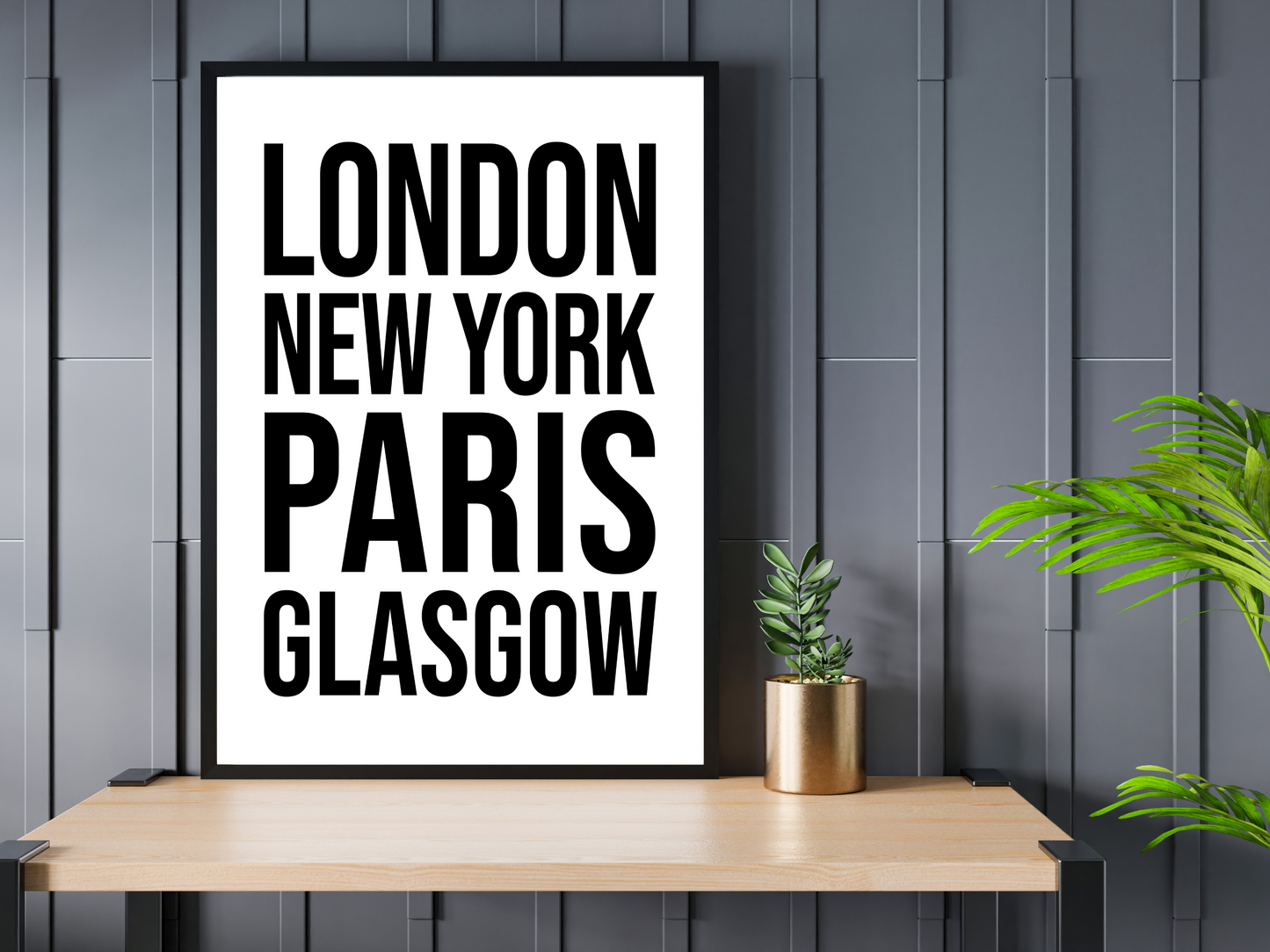 Glasgow Bold Print