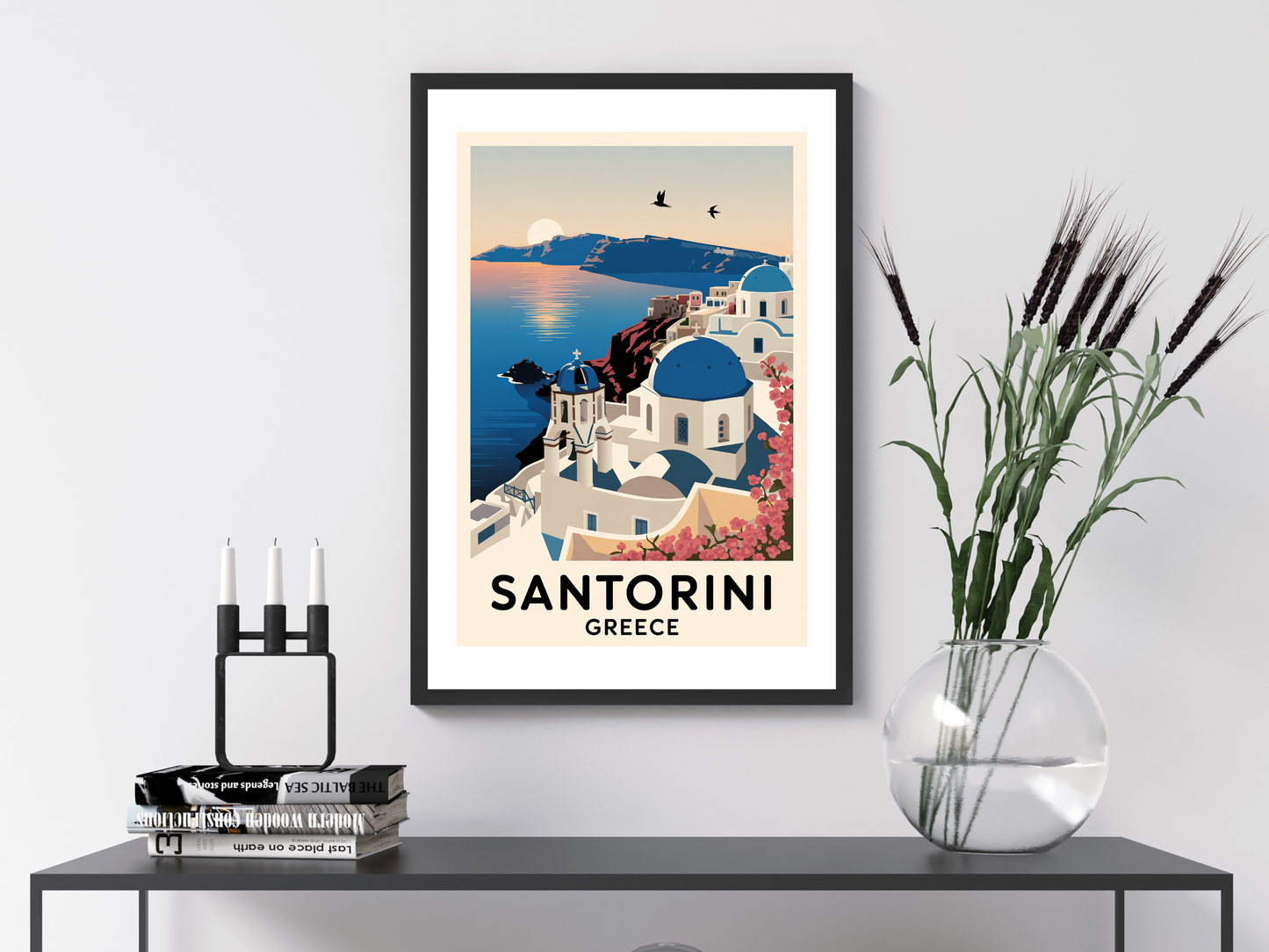 Scottish Highlands Travel Poster | Vintage Wall Print