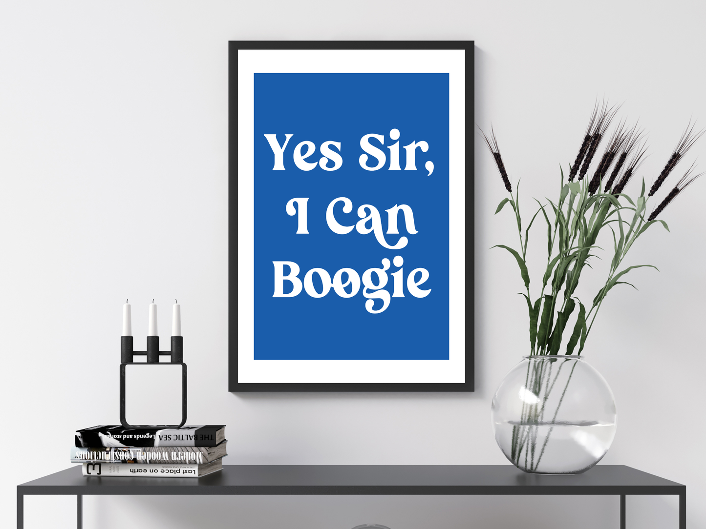 Yes Sir, I Can Boogie (Blue)