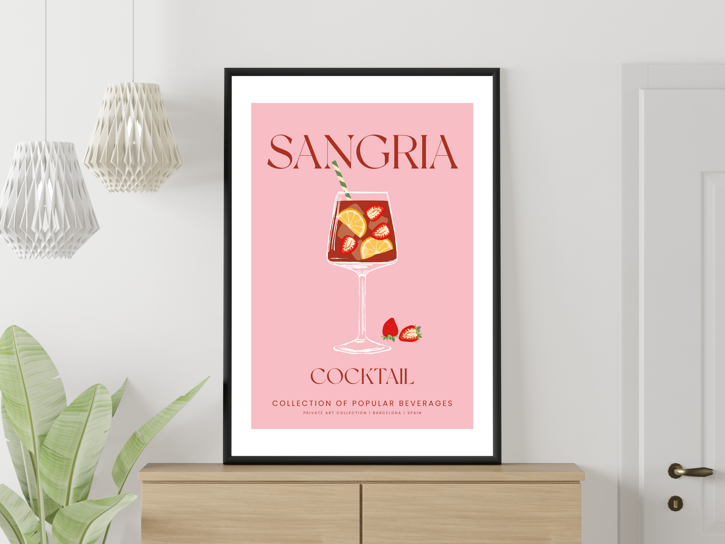 Sangria Sunrise Cocktail