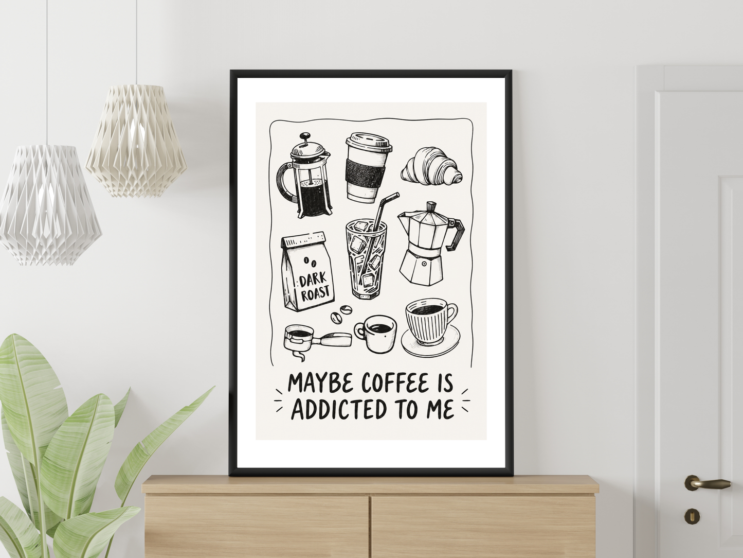 Maybe Coffee Is Addicted To Me