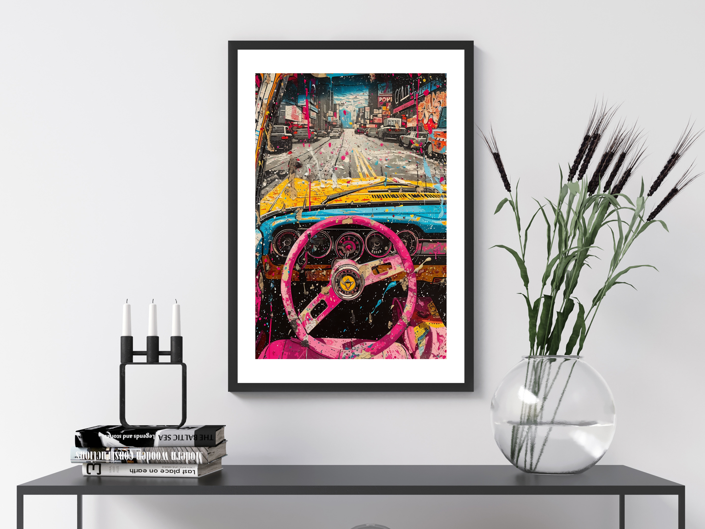 Neon Streets Supercar | Car Art