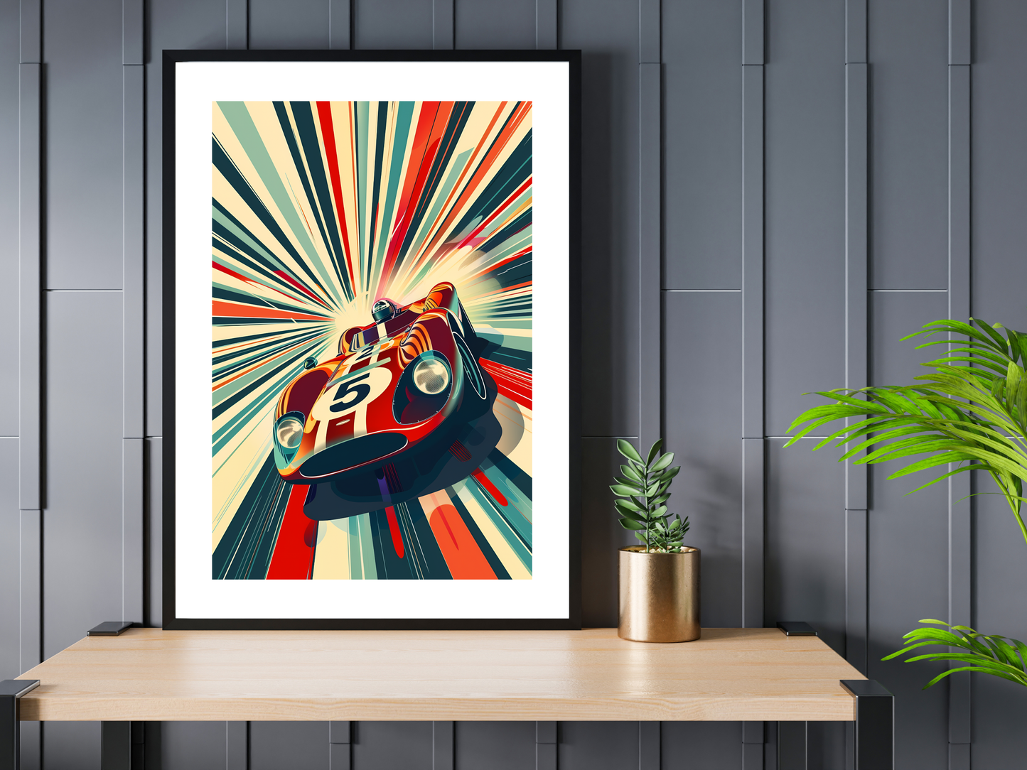 Race Day Supercar | Car Art
