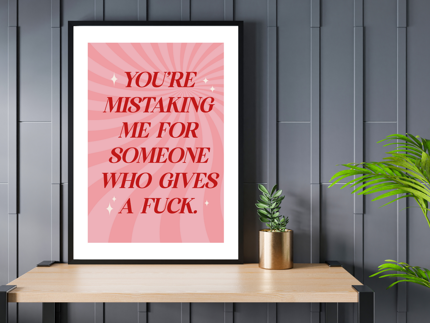 Explicit Mistakes Print | Motivational Quote Poster