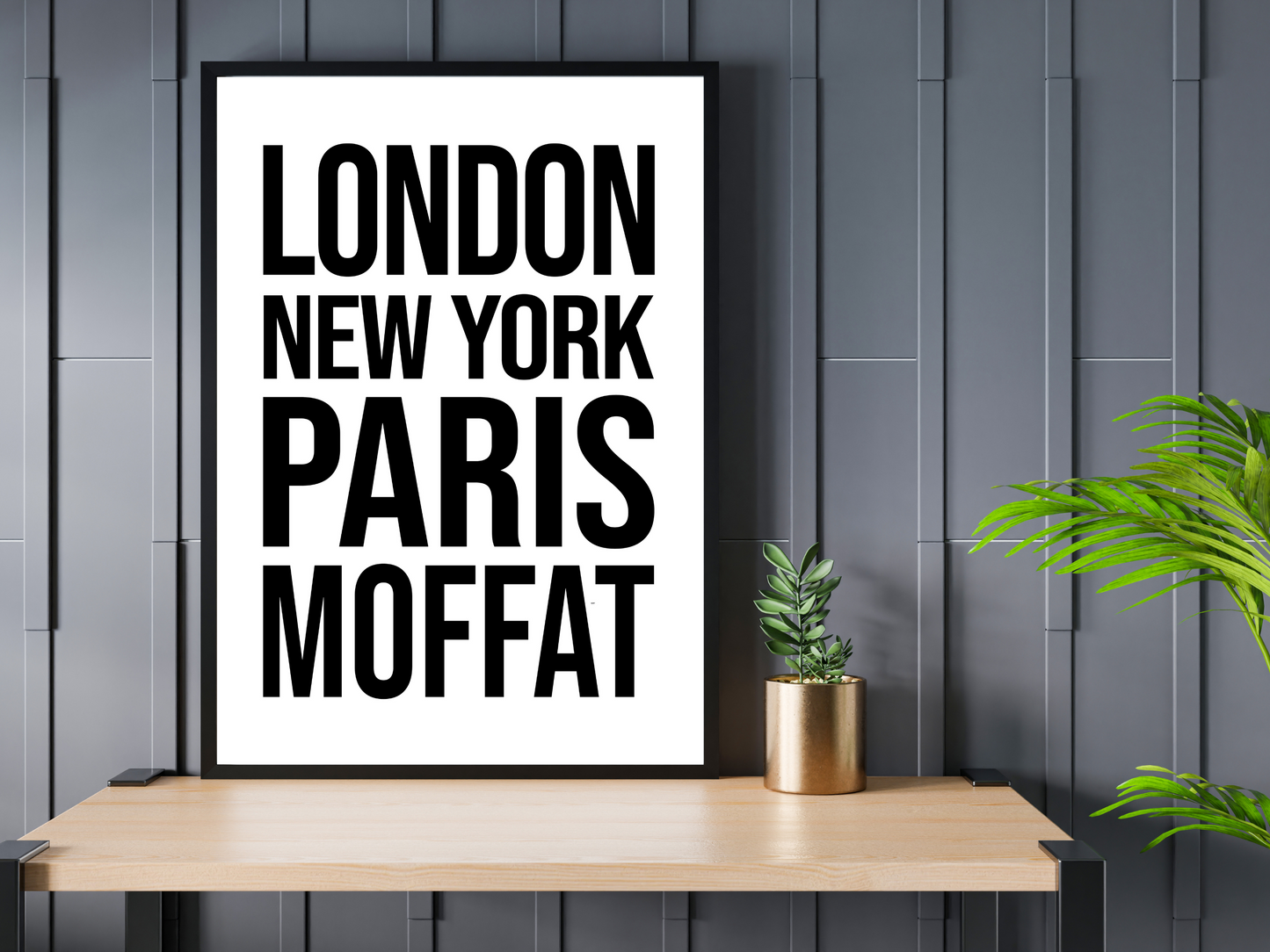 Moffat Bold Print
