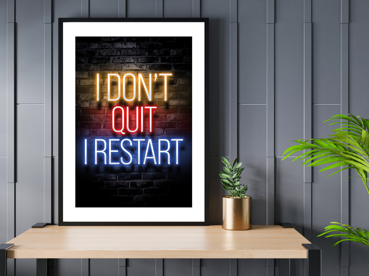 I Don't Quit I Restart