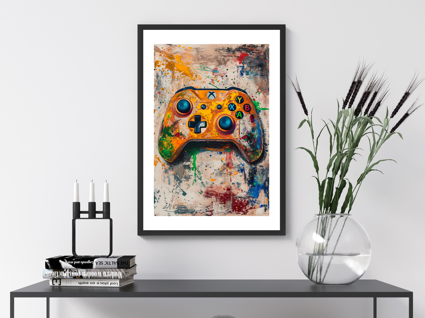 Controller Chaos | Gaming Art