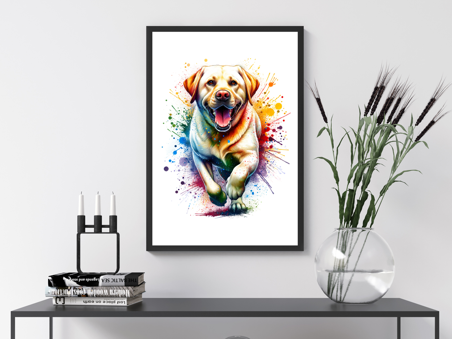 Watercolour Labrador Art