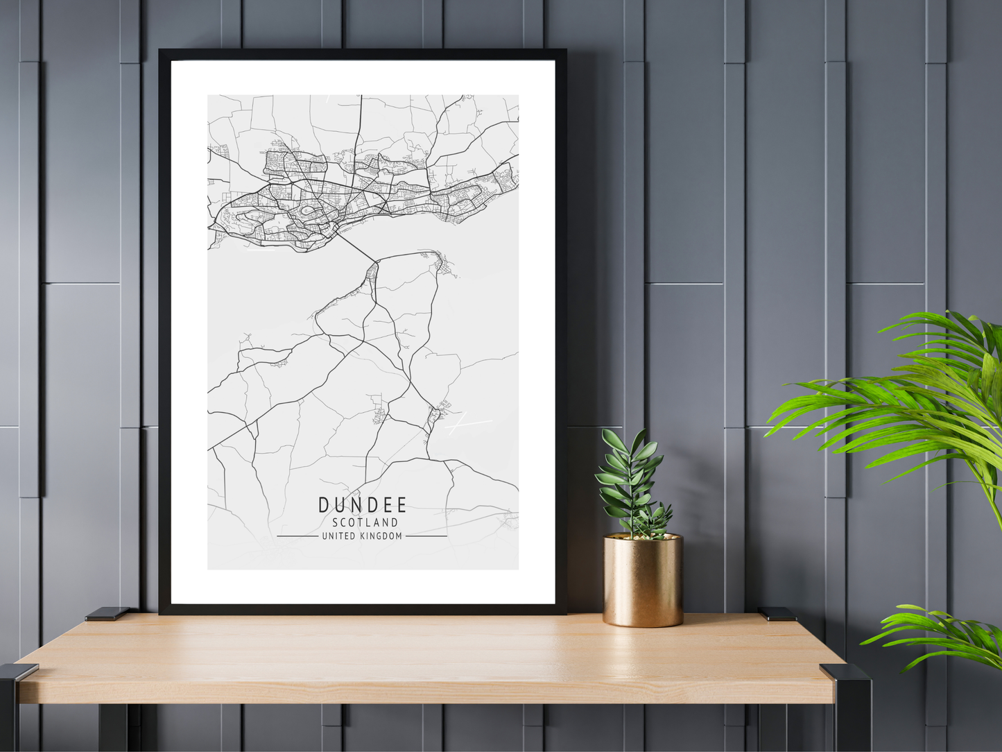 Dundee Map Print