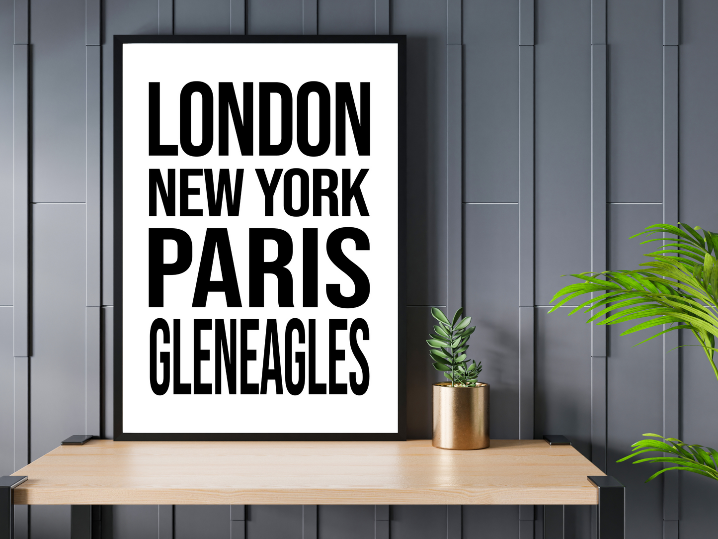 Gleneagles Bold Print