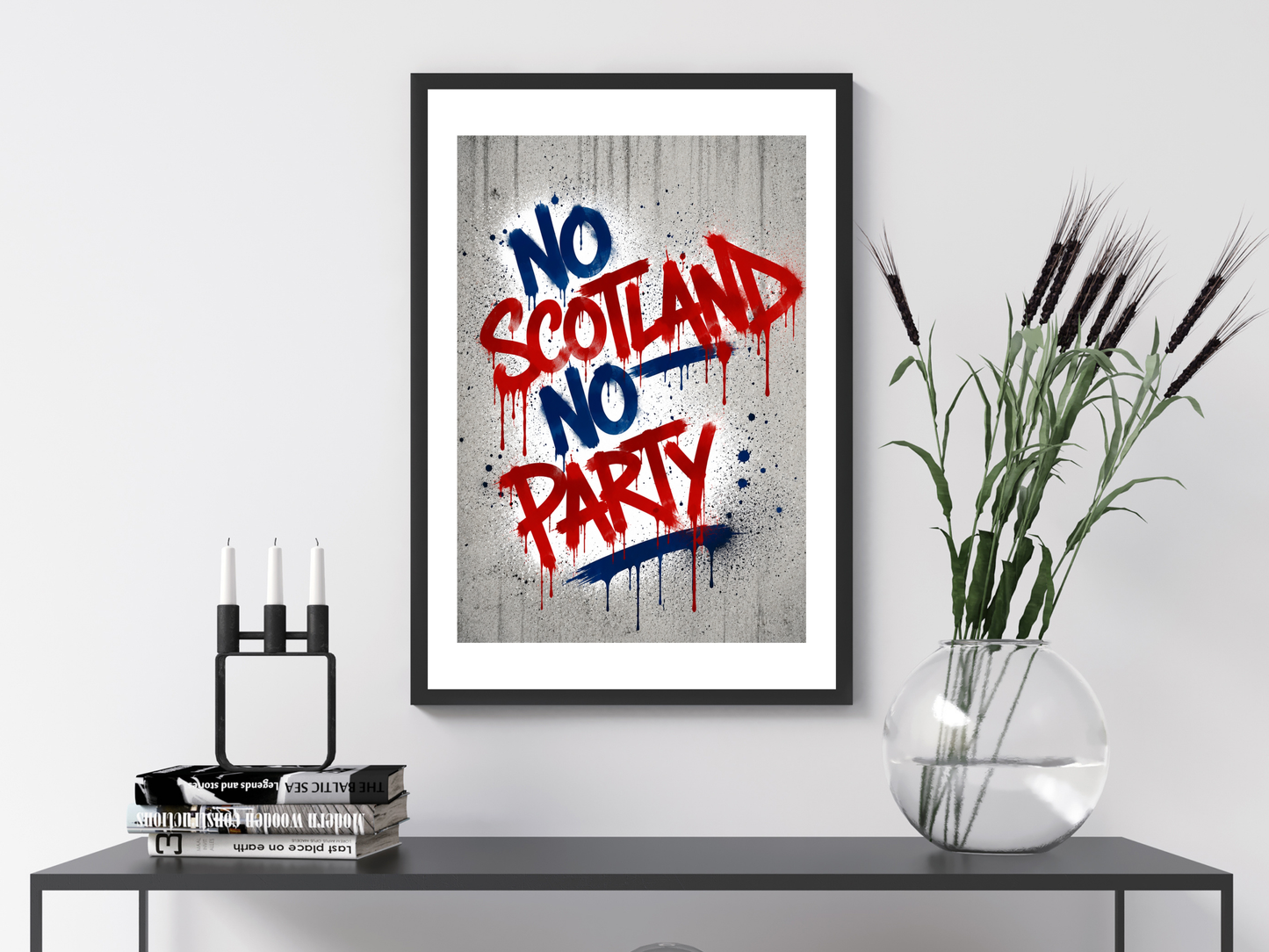 No Scotland No Party - Graffiti | Scotland Football