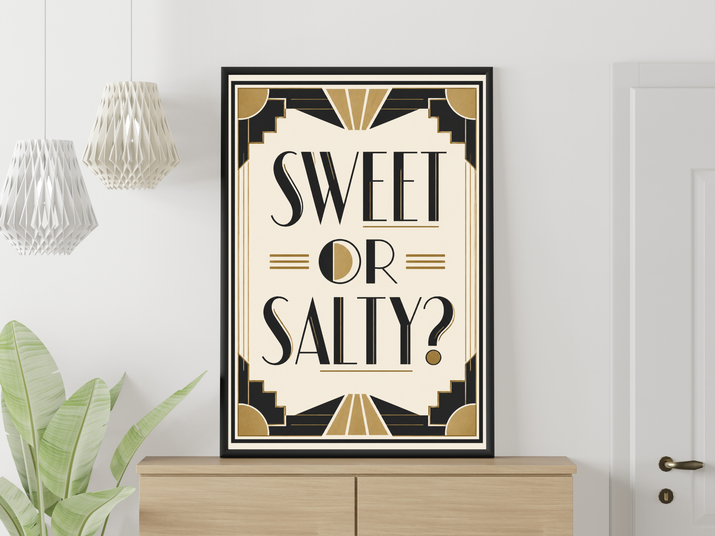 Sweet Or Salty? | Art Deco
