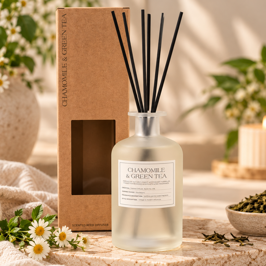 Chamomile and Green Tea Reed Diffuser | 500ml
