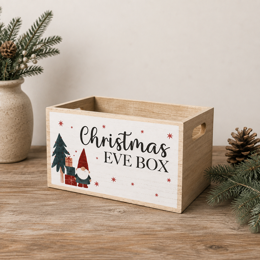Christmas Eve Wooden Box