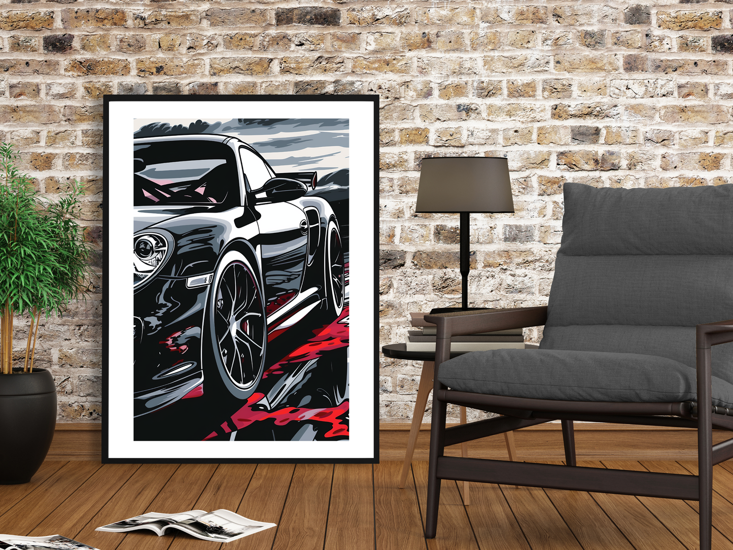Midnight Runner Supercar | Car Art