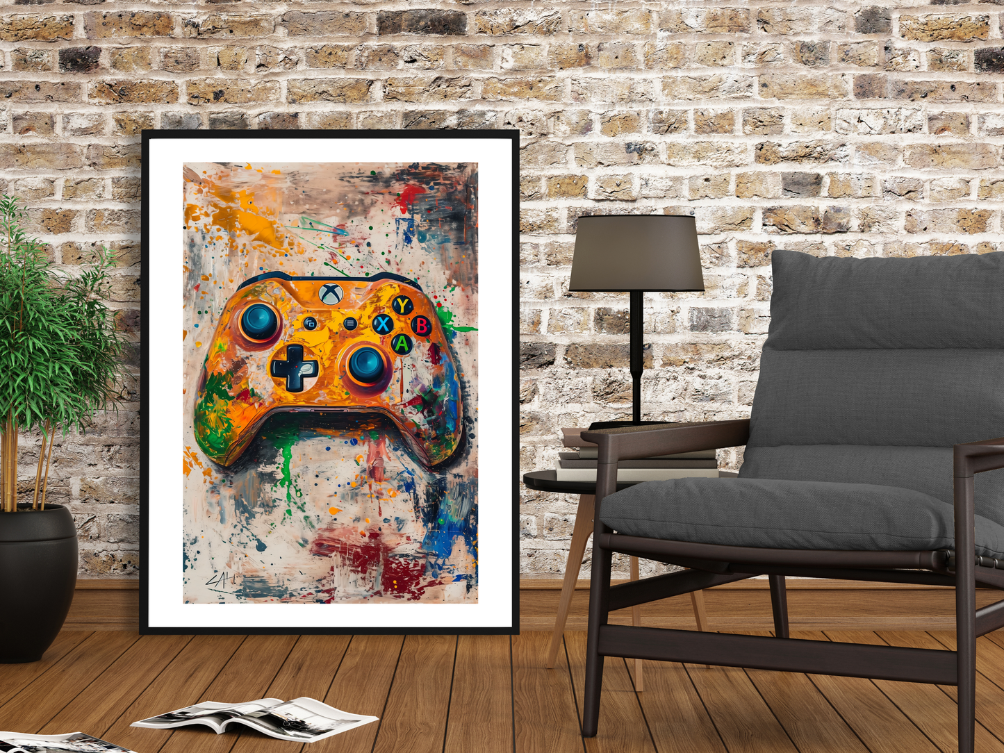 Controller Chaos | Gaming Art
