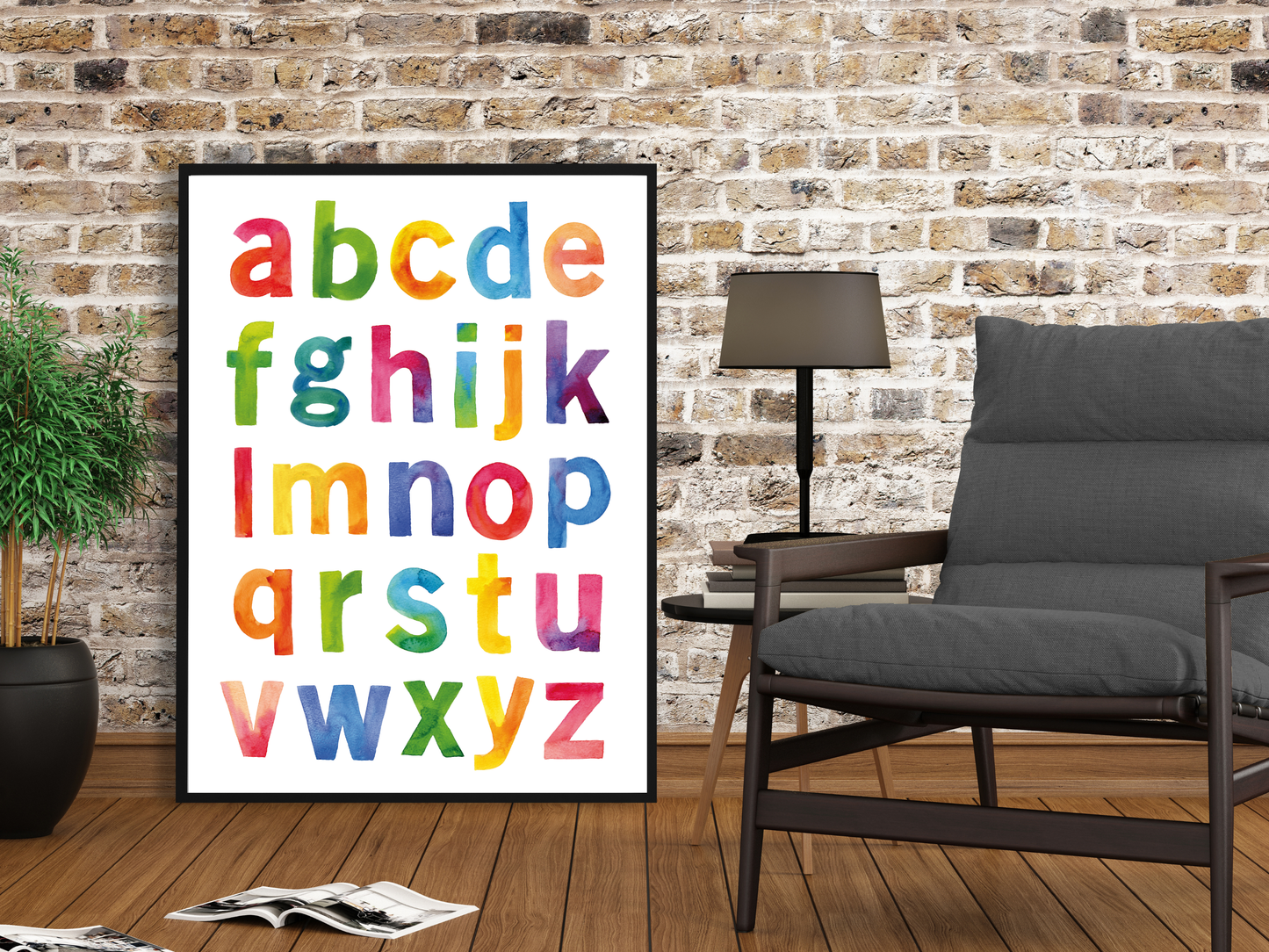 Watercolour Alphabet