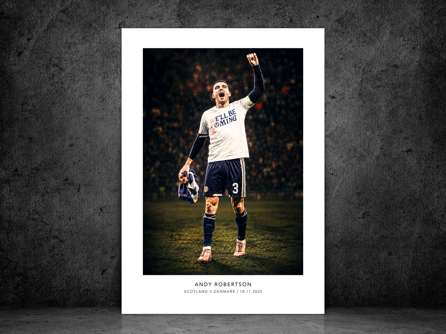 Andy Robertson Scotland v Denmark | Scotland Football