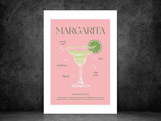 Margarita Pink Cocktail