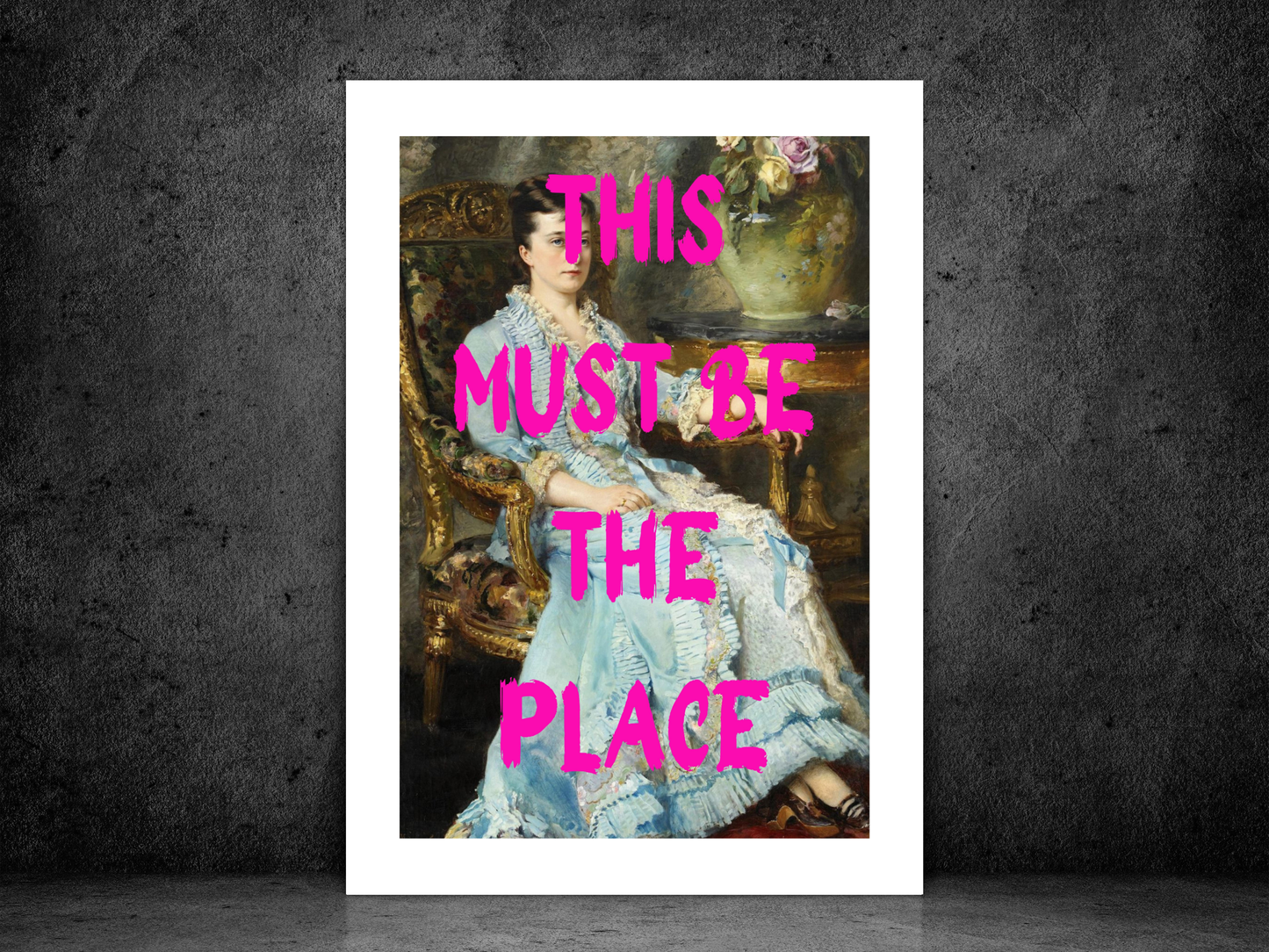 This Must Be The Place Poster Print | Altered Art
