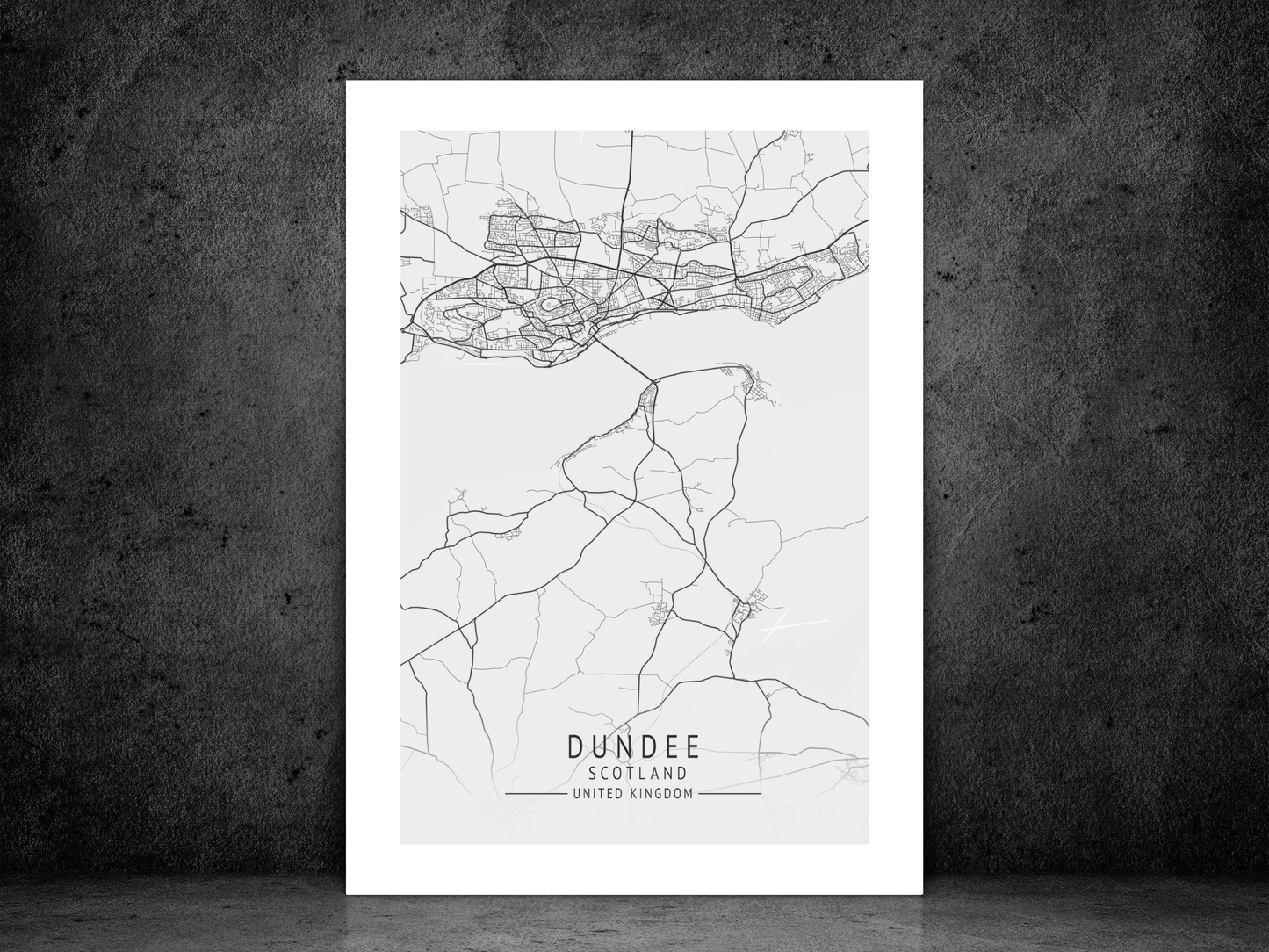 Dundee Map Print