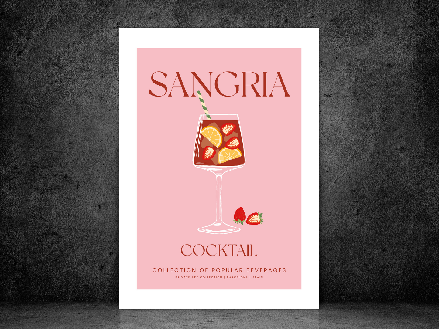 Sangria Sunrise Cocktail