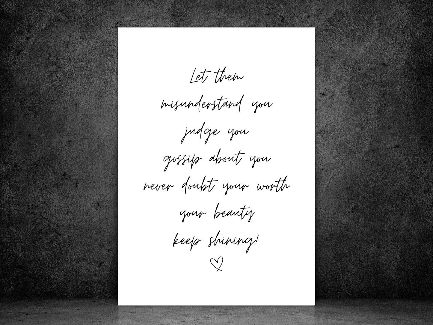 Let Them and Keep Shining