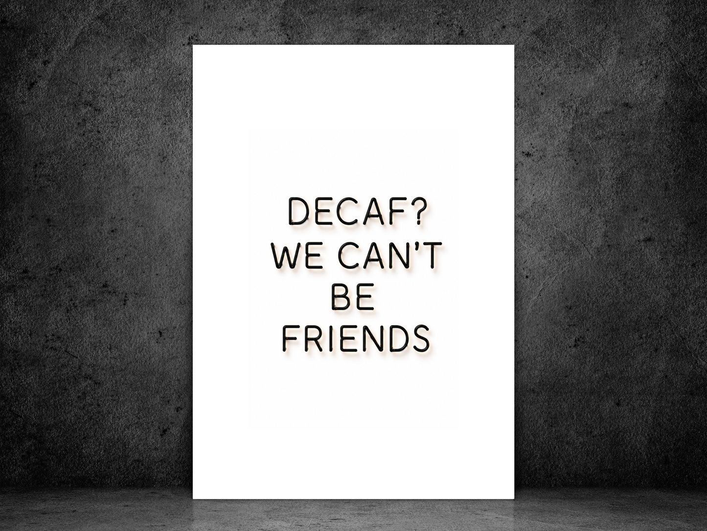 Decaf?