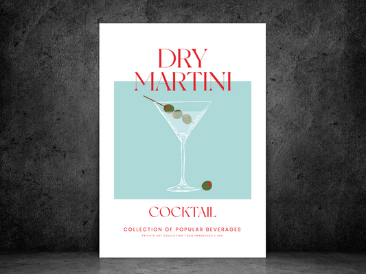 Dry Martini Cocktail