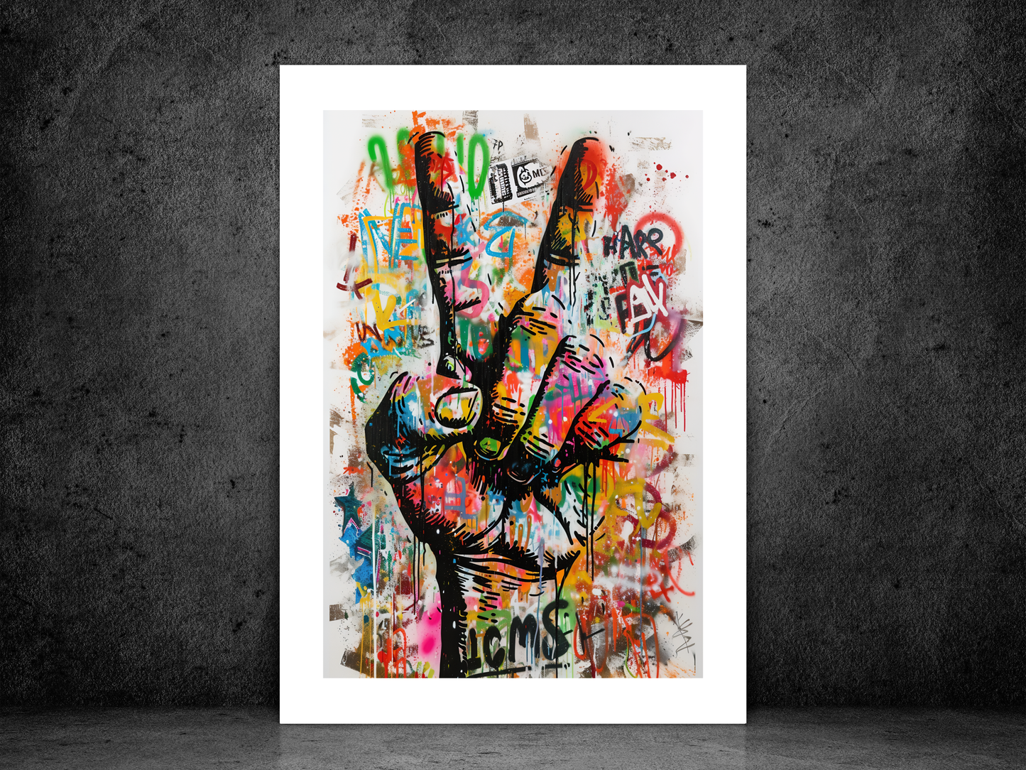 Chaos & Peace | Pop Art