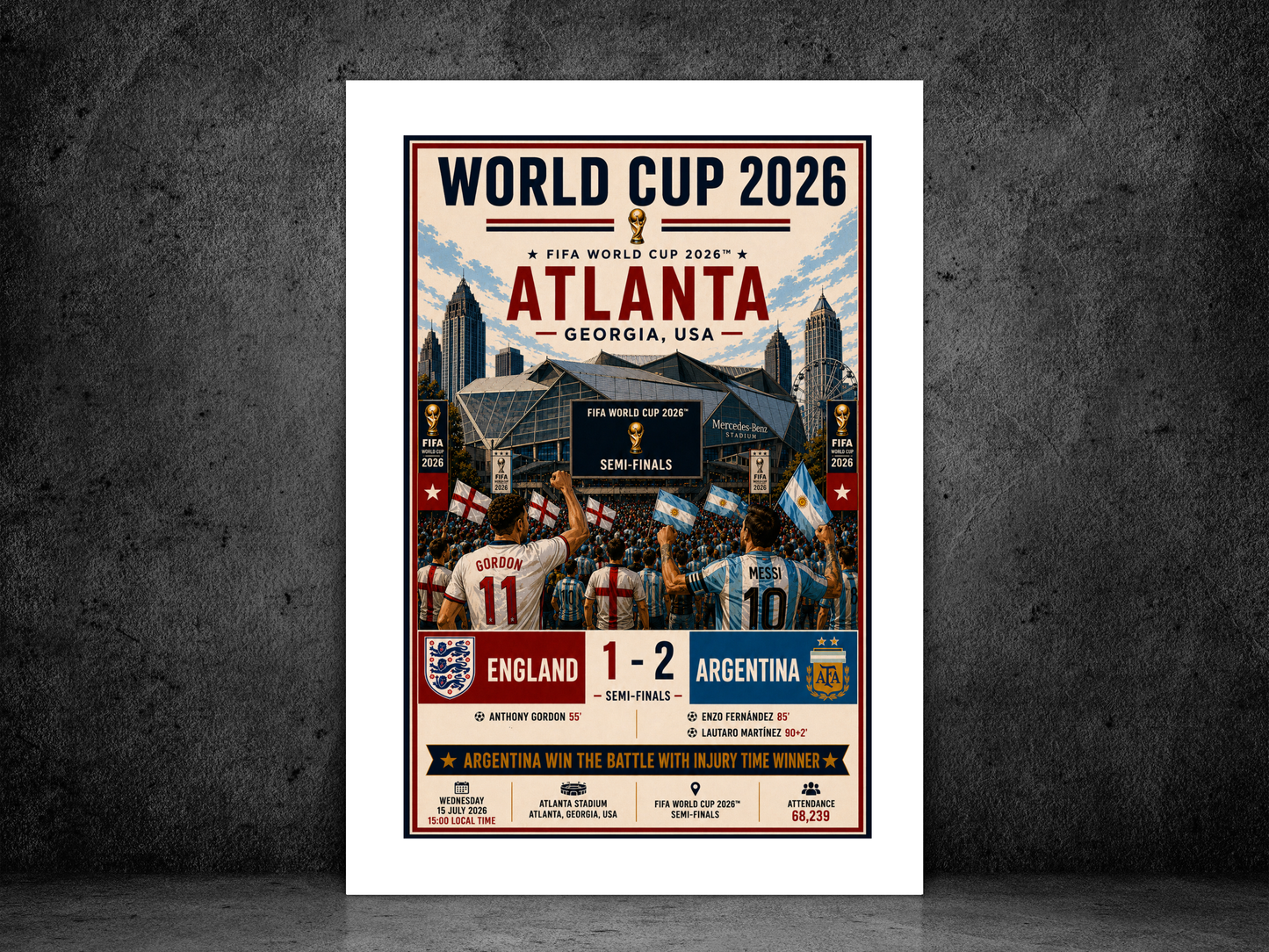 England Argentina World Cup Result | Football