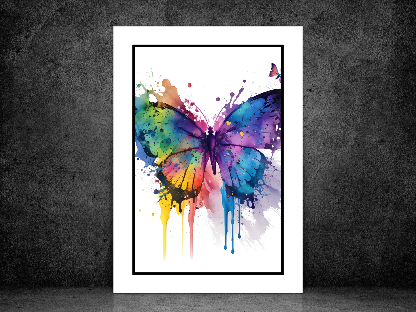 Watercolour Butterfly Art